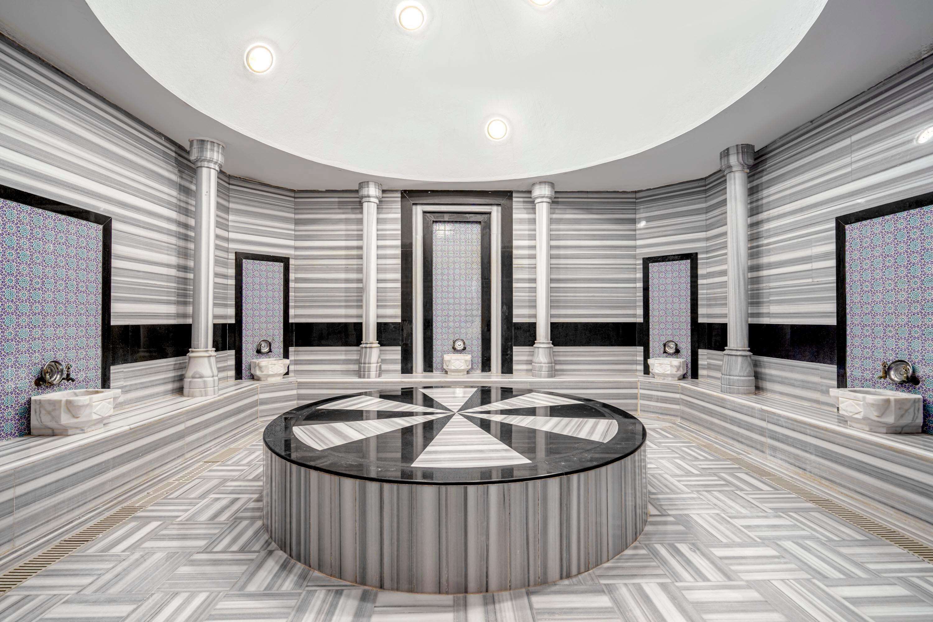 Sauna, baño de vapor, baño turco o hammam y tratamientos corporales 