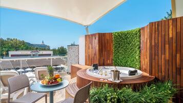 Standard Room, Jetted Tub, Pool View | View from room