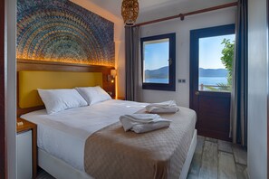 Standard Double Room, Sea View | Premium bedding, Select Comfort beds, minibar, in-room safe