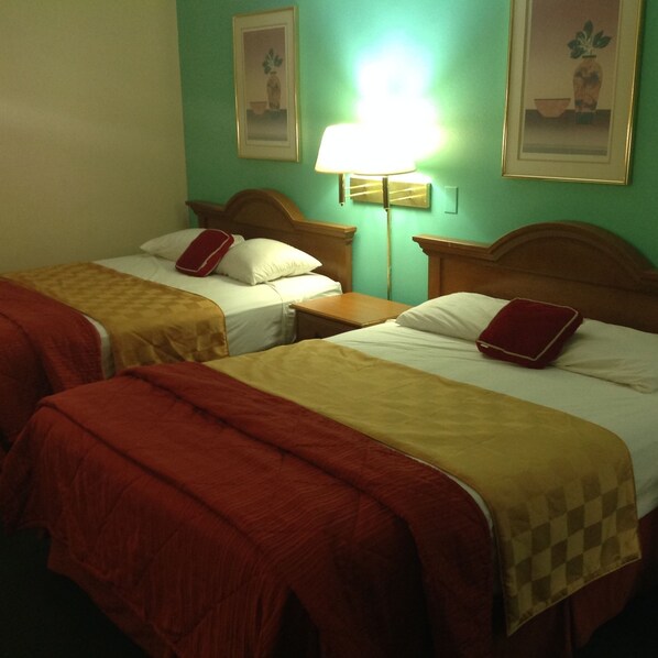 Free WiFi, bed sheets