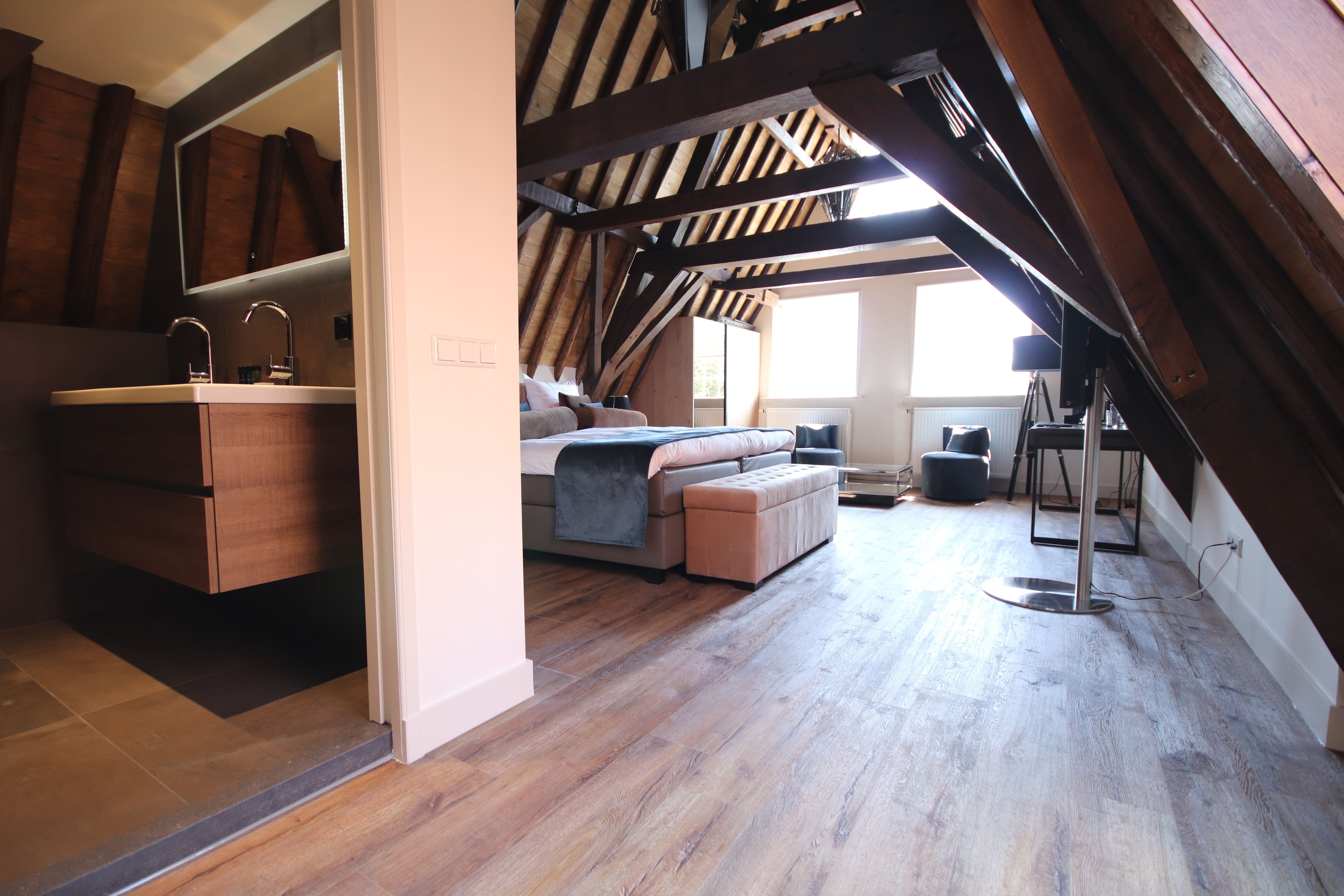 deluxe suite, 1 king bed, non smoking, canal view | view from room