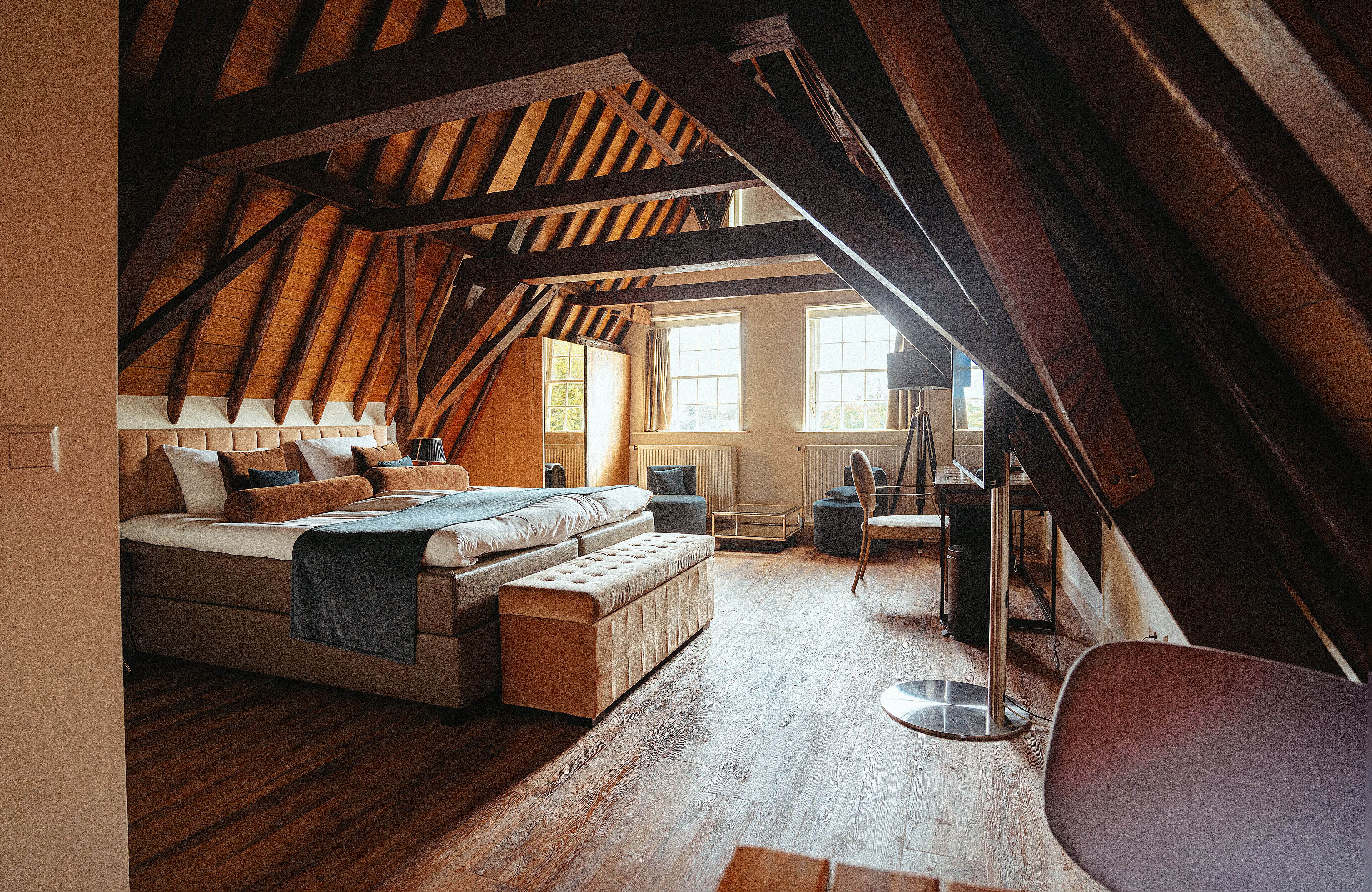 premium bedding, down duvets, in-room safe, individually decorated