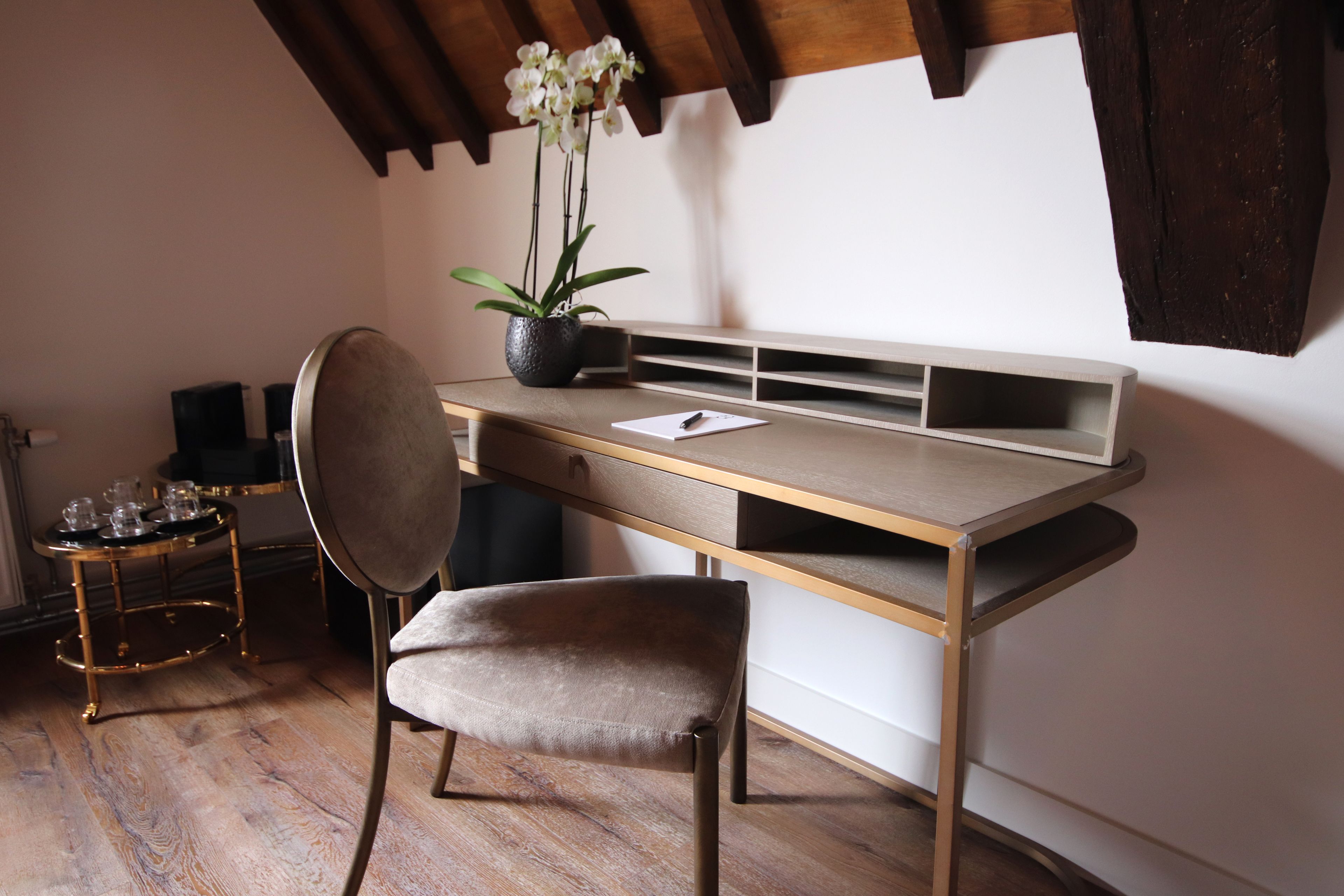 superior suite, 1 king bed, bathtub, city view | premium bedding, down duvets, in-room safe, individually decorated