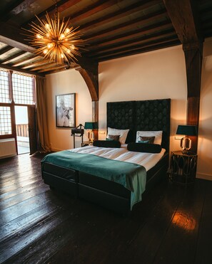 Premium bedding, down duvets, in-room safe, individually decorated