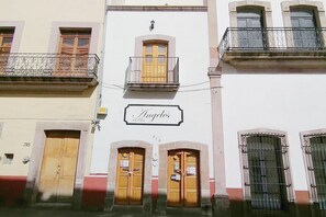 Façade de l’hébergement