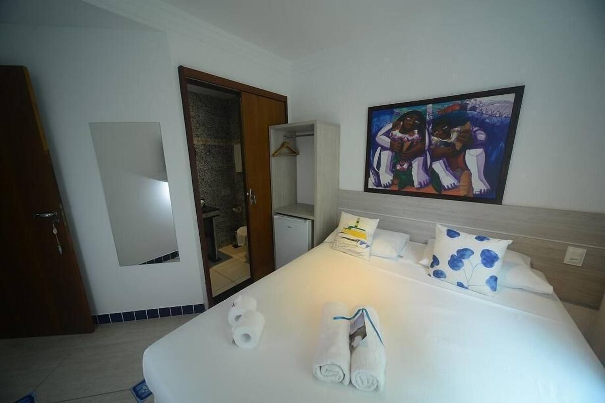 1 bedroom, blackout drapes, soundproofing, free WiFi
