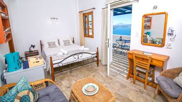 Kahden hengen huone (Caldera View) | Näkymä rannalle/valtamerelle