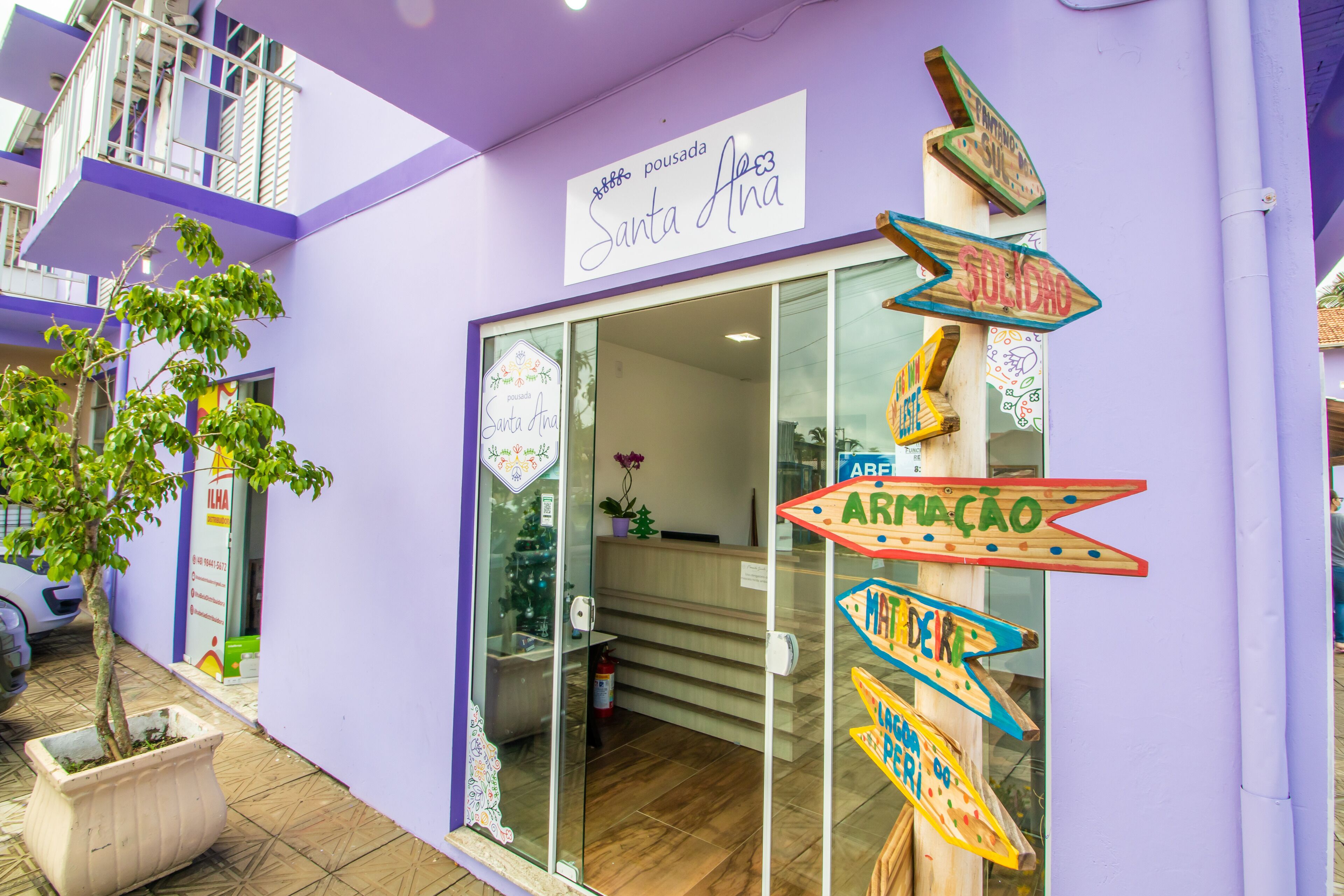 Entrada de la propiedad