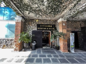 Fassade der Unterkunft