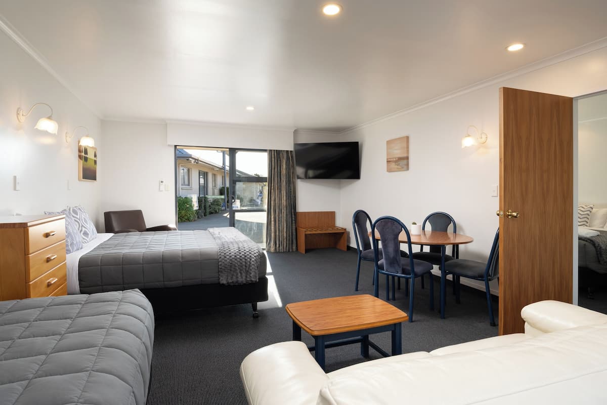 Departamento, 1 habitación, hidromasaje | Insonorización, cunas, wifi gratis y ropa de cama