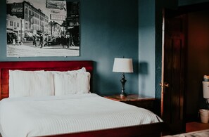 Luxury Double Room | 1 bedroom, Egyptian cotton sheets, premium bedding, pillowtop beds - The Miner's Boutique Hotel (Butte)
