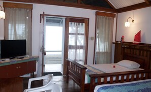 Garden Bungalows | View from room - Driftwood Resort (Alotau)