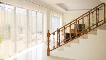 3 Bedrooms Villa with Private Pool and Hot Tub | In-room safe, desk, blackout curtains, iron/ironing board