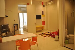 Family Room, 2 Bedrooms | Desk, soundproofing, iron/ironing board, rollaway beds - Grand Omah Sastro (Depok)