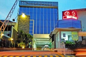 Front of property - evening/night - Grand Omah Sastro (Depok)