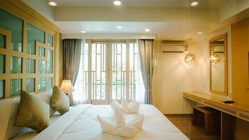 In-room safe, desk, blackout curtains, iron/ironing board