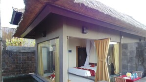 Villa, 1 soverom, privat basseng | Utsikt fra rommet