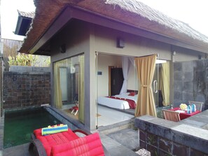 Villa, 1 chambre, piscine privée | Vue de la chambre