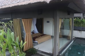 Suite, 1 Bedroom, Private Pool | 1 bedroom, free WiFi