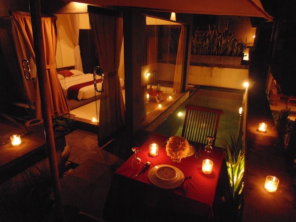 Villa, 1 Bedroom, Private Pool | Balcony