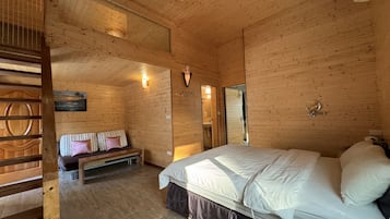 Gallery Room, 2 Double Beds, Mezzanine | Free WiFi, bed sheets