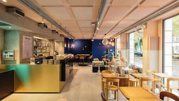 Sitteområde i lobbyen