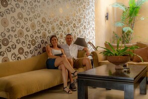 Lobby sitting area