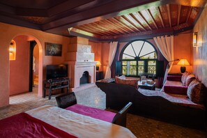 Select Comfort beds, minibar, in-room safe, blackout drapes