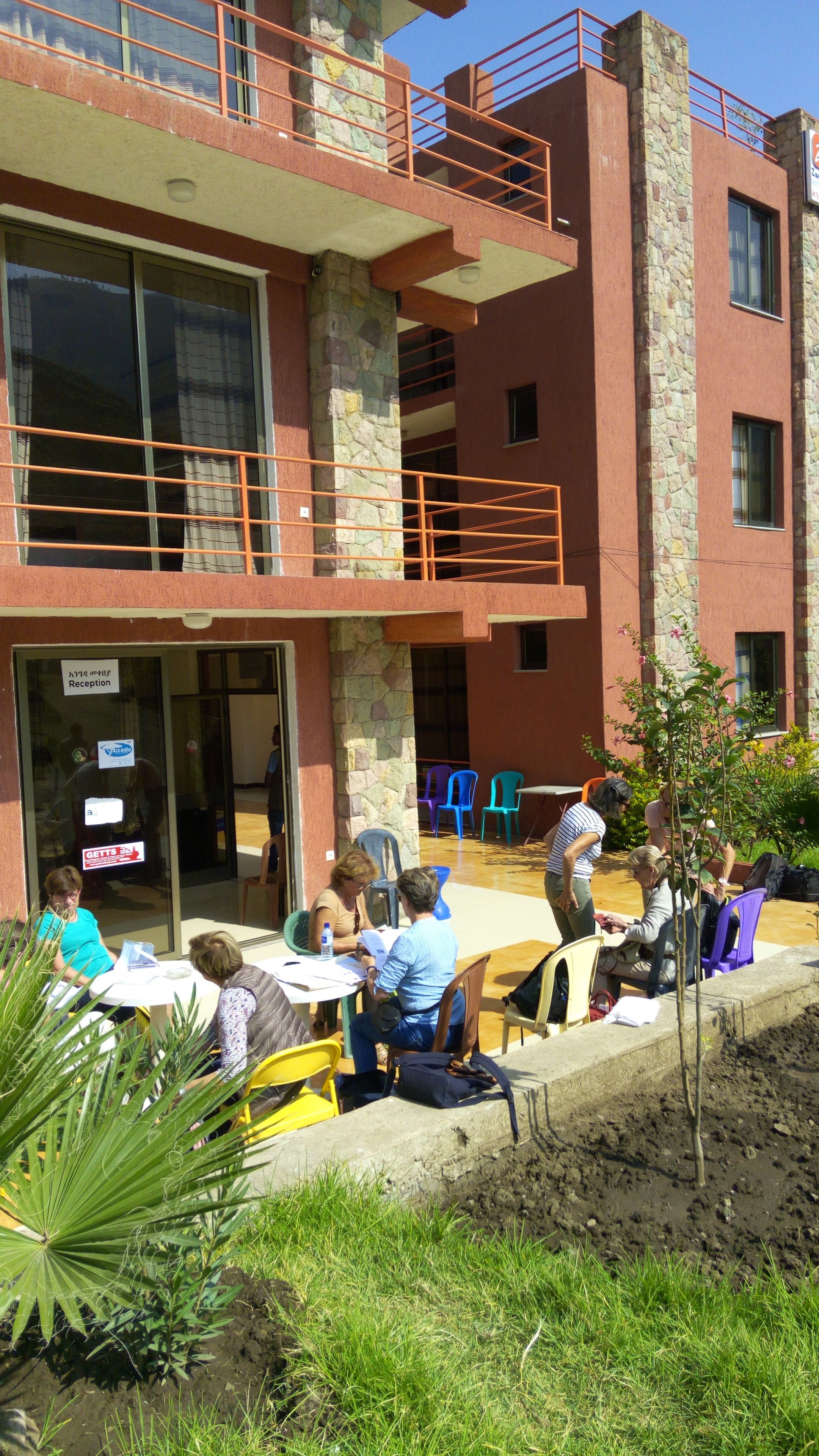 Mặt tiền nơi lưu trú