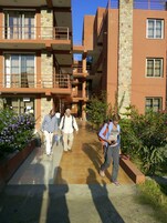 Entrada de la propiedad