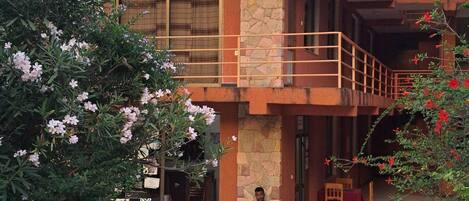 Fassade der Unterkunft