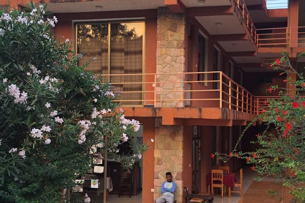 Fassade der Unterkunft