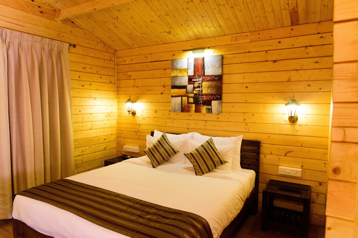 Deluxe-Ferienhaus | 1 Schlafzimmer, hochwertige Bettwaren, Minibar, Zimmersafe