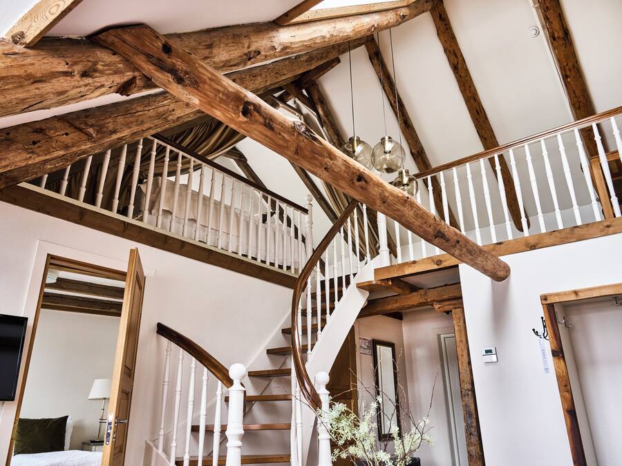 Suite (The Barrel Factory) | Colchones con acolchado adicional y tabla de planchar con plancha