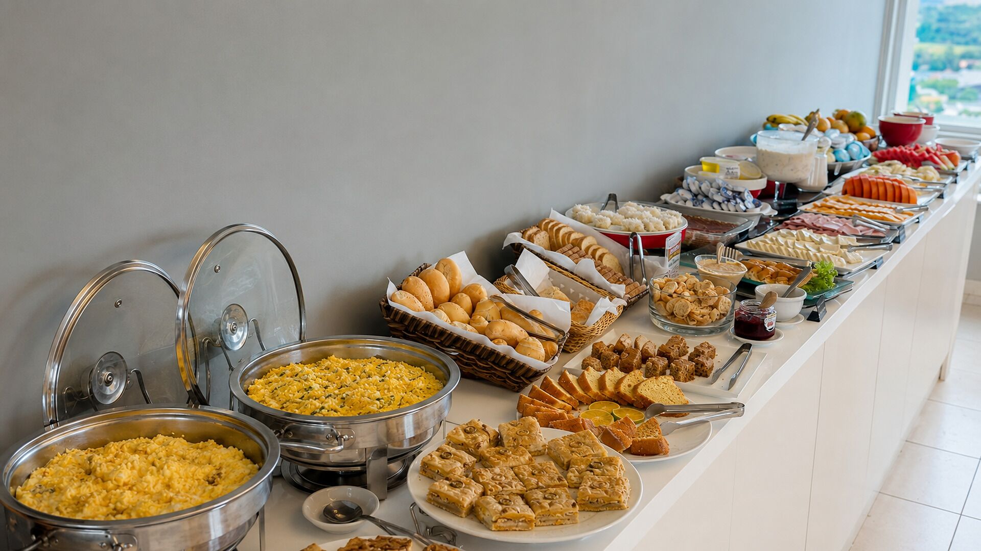 Tägliches inbegriffenes Frühstücksbuffet