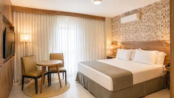 Minibar, in-room safe, desk, blackout curtains