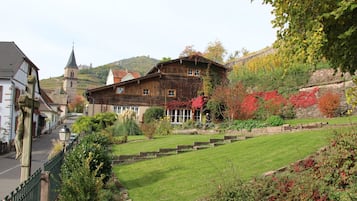 Façade de l’hébergement