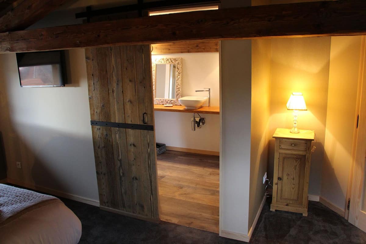 Double Room, Tower (Chambre Côté Tour_5) | Premium bedding, desk, soundproofing, iron/ironing board (on request)