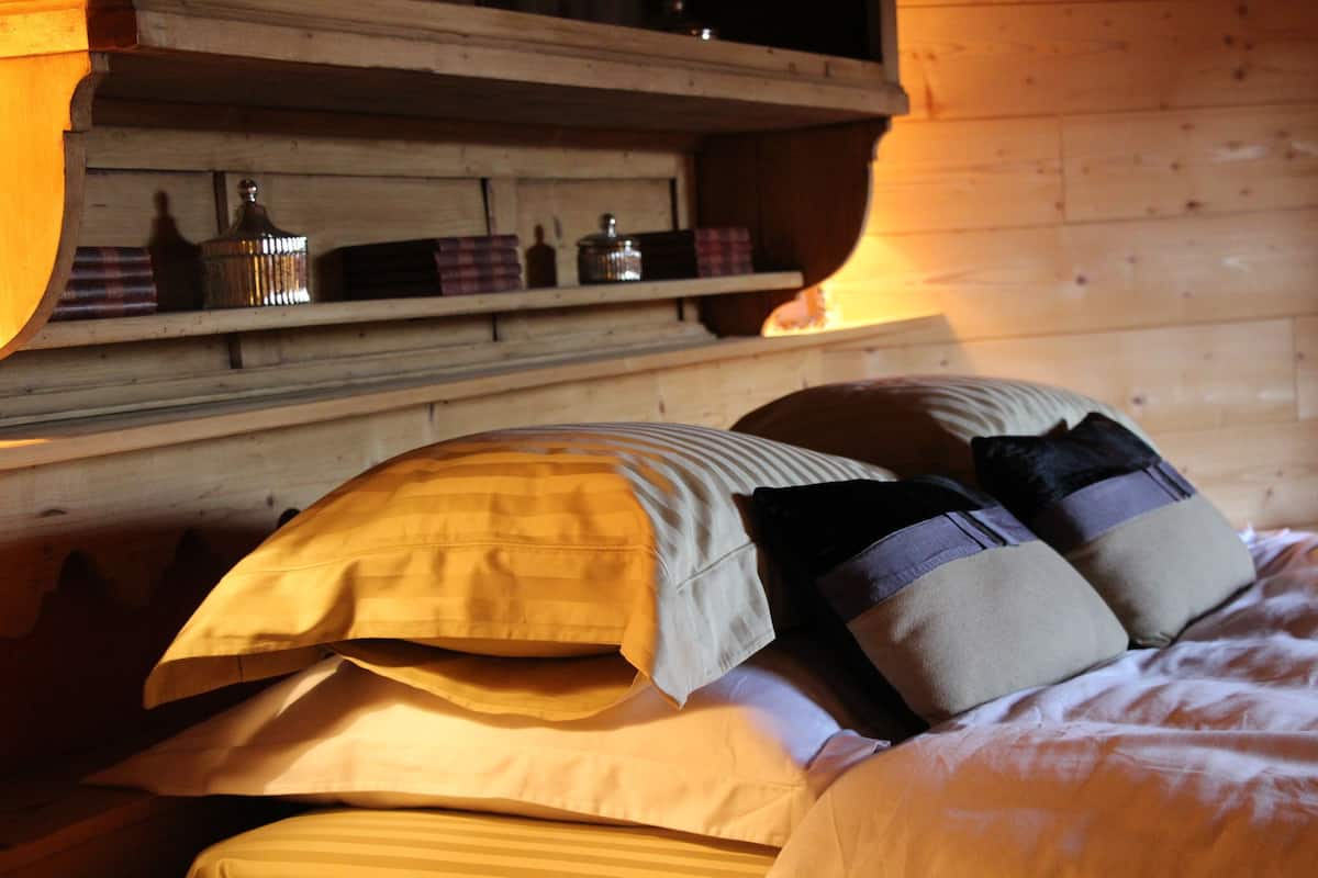 Double Room, Garden View (Chambre Côté Terrace_1) | Premium bedding, desk, soundproofing, iron/ironing board