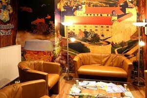 Zona de estar del vestíbulo