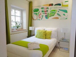 Quarto solteiro conforto, 1 quarto, para não fumantes | 1 quarto, roupas de cama premium, frigobar, cofres nos quartos