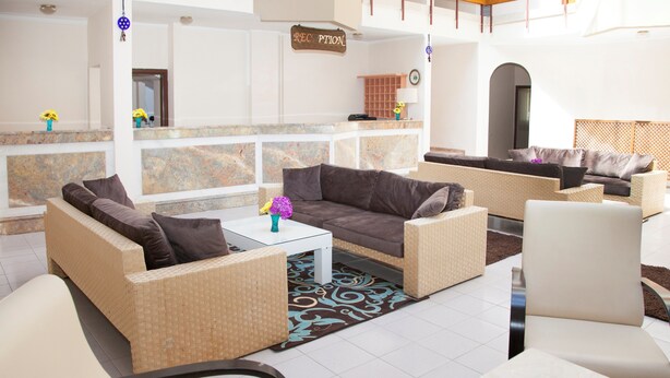 Sala de estar en el lobby