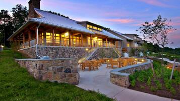 Front of property - evening/night