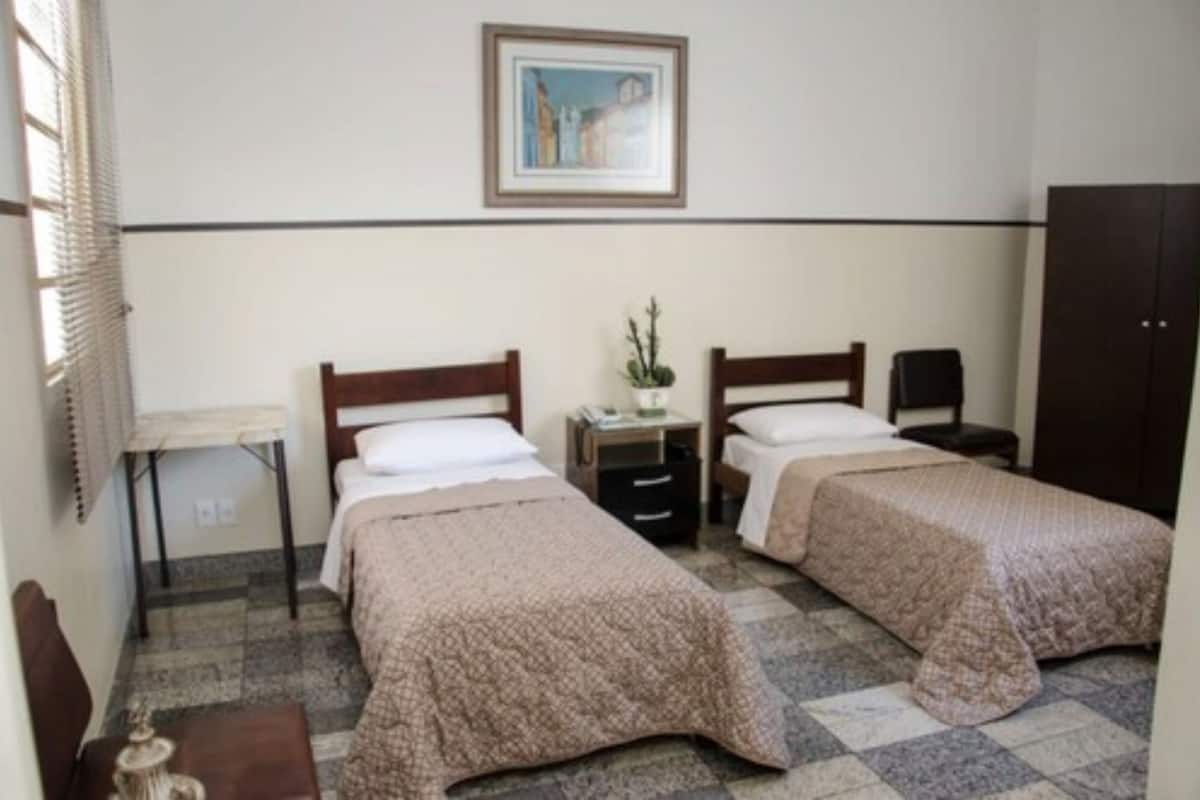 Chambre avec lits jumeaux