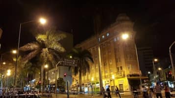 Front of property – evening/night