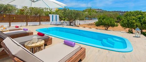 Villa, 2 Bedrooms, Private Pool | Terrace/patio