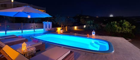 Villa, 2 Bedrooms, Private Pool | Terrace/patio