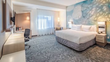 Room, 1 King Bed with Sofa bed | In-room safe, desk, blackout drapes, iron/ironing board