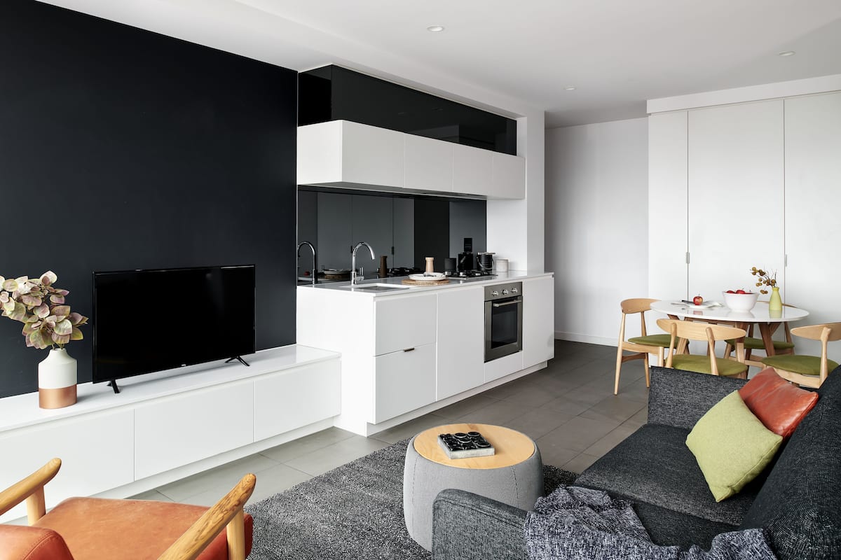 Two Bedroom Apartment | Living area | LCD TV