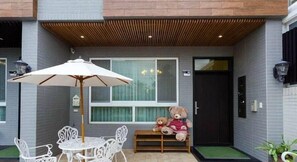 Entrada de la propiedad